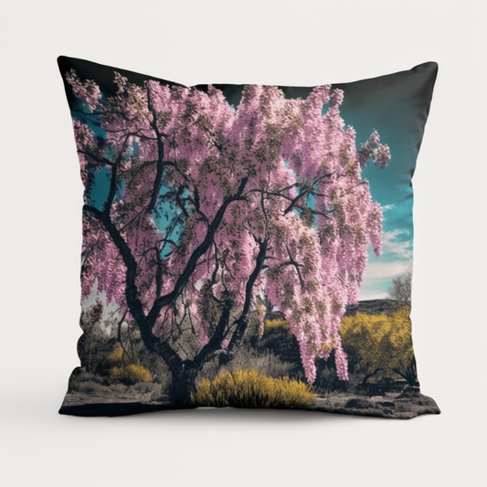 Printed Floral Spring Time Pillow
